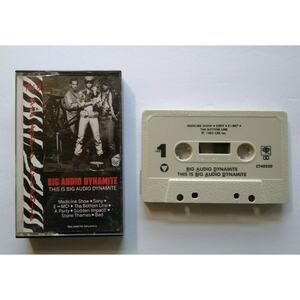 This Is Big Audio Dynamite Cassette Tape Album 1985 Mick Jones Of The Clash